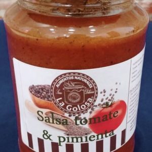 Salsa de Tomate y Pimienta 370ml