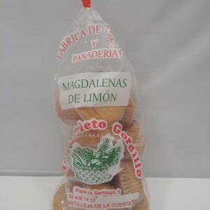 Magdalenas de limón